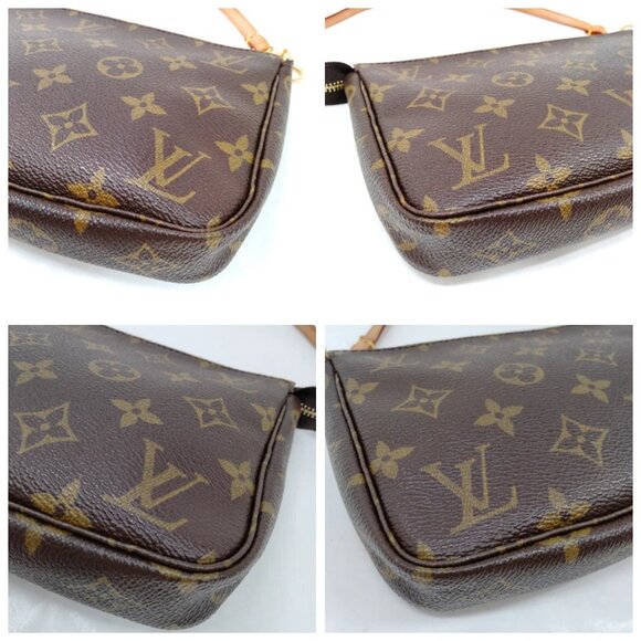 Louis Vuitton Accessories Pouch Pochette Accessoires Brown Monogram 780-020425 - Picture 6 of 16
